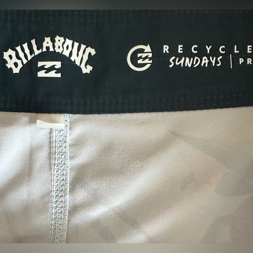 Billabong Men's Blue Tropical Swim/ Board Shorts size 34 - Picture 4 of 11